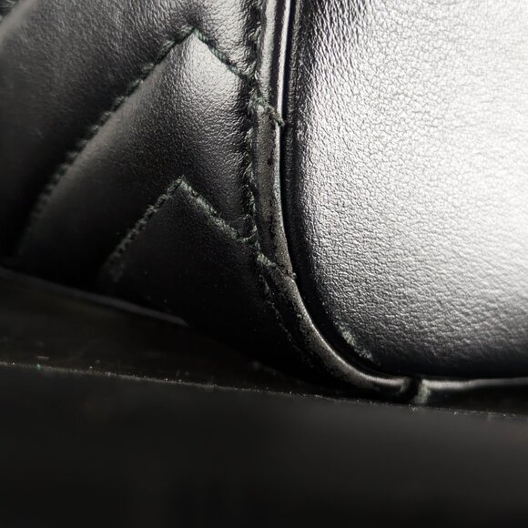 Gucci Black Small Marmont Tote Matelasse Leather SAME DAY SHIP! - Picture 12 of 12